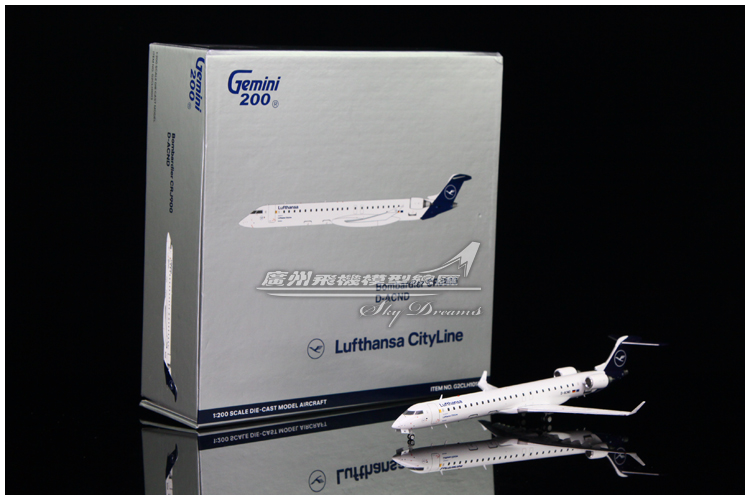 GeminiJets G2CLH1013 汉莎城际航空 CRJ900LR D-ACND 1:200