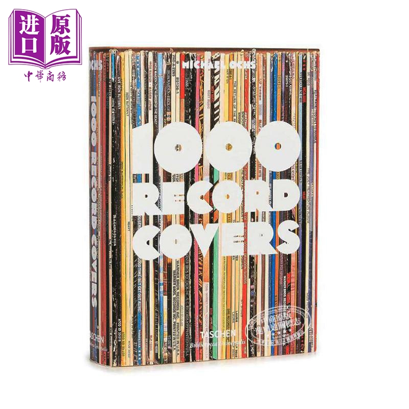 预售 1000 Record Covers 1000个专辑封面 进口艺术 TASCHEN塔森图书馆系列 平面设计图册【中商原版】