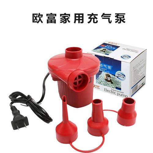 打气筒自动充气泵汽车电动小型儿童气床电泵便携气动游泳池冲气