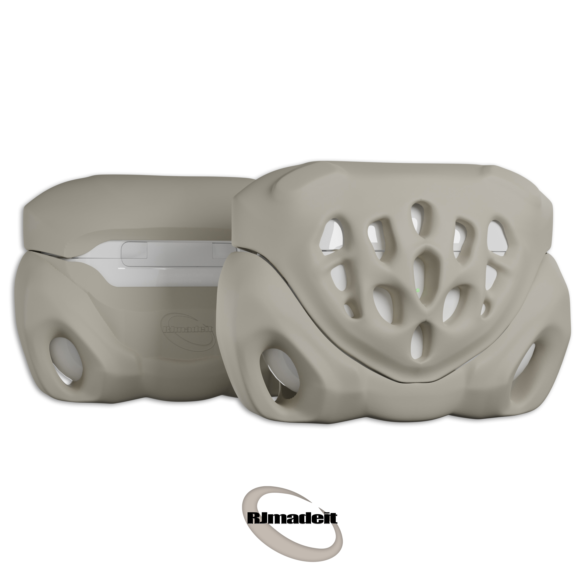 foamcase小众概念先锋airpods pro/aipods3苹果小众潮流硅胶耳机壳苹果耳机套保护套yezzy美式风格保护套
