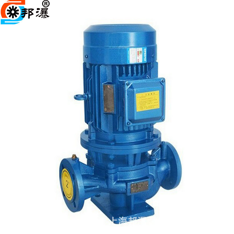 ISG立式离心泵ISG80-125I离心泵结构图上海管道离心泵管道