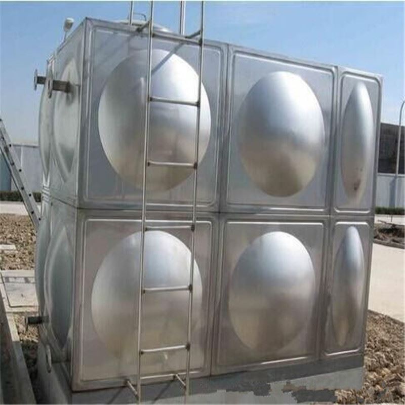 304不锈钢方形拼接储水箱装配式不锈钢水箱方形组合式不锈 钢水箱