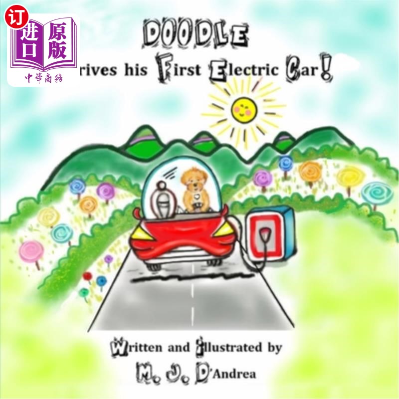 海外直订DOODLE Drives his First Electric Car! 嘟嘟开着他的第一辆电动汽车!