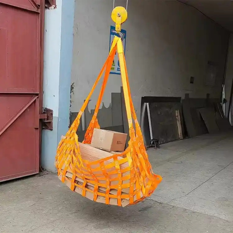吊货网吊装网兜起重吊装带装卸扁平吊带吊网车顶网货柜网加宽安全