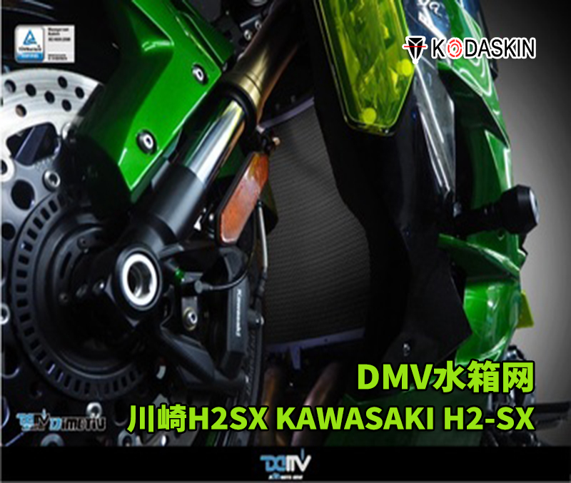 DMV用于KAWASAKI 川崎H2SX 新款水箱护网摩托车保护网改装件进口