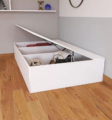 沙发床板实木单人高箱床定制储物床家用气压1米式榻榻米卧室一体