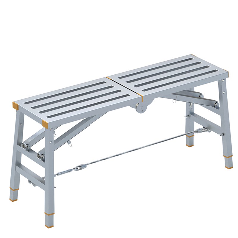 批灰马橙木工专用k梯子马镫子马镫折叠铝合金油漆工专用凳子马凳