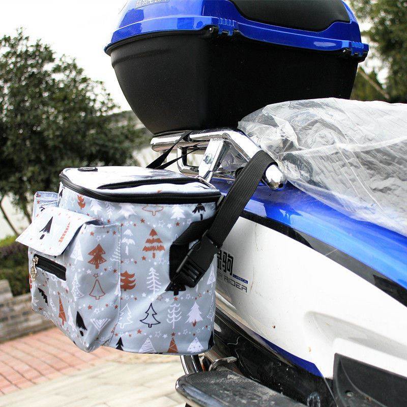 电动车放置神器摩托车中大型包车头挂包防水大容量前置收纳袋