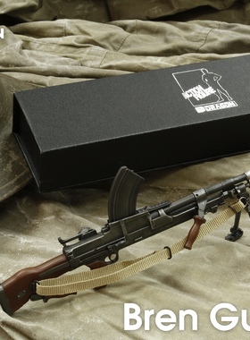 威龙DML1/6英国布伦MK.1轻机枪77007 兵人配件收藏 塑料模型 现货