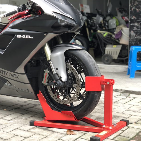 摩托车修理前轮支撑架停车架起车架驻车架适用于川崎杜卡迪本田等