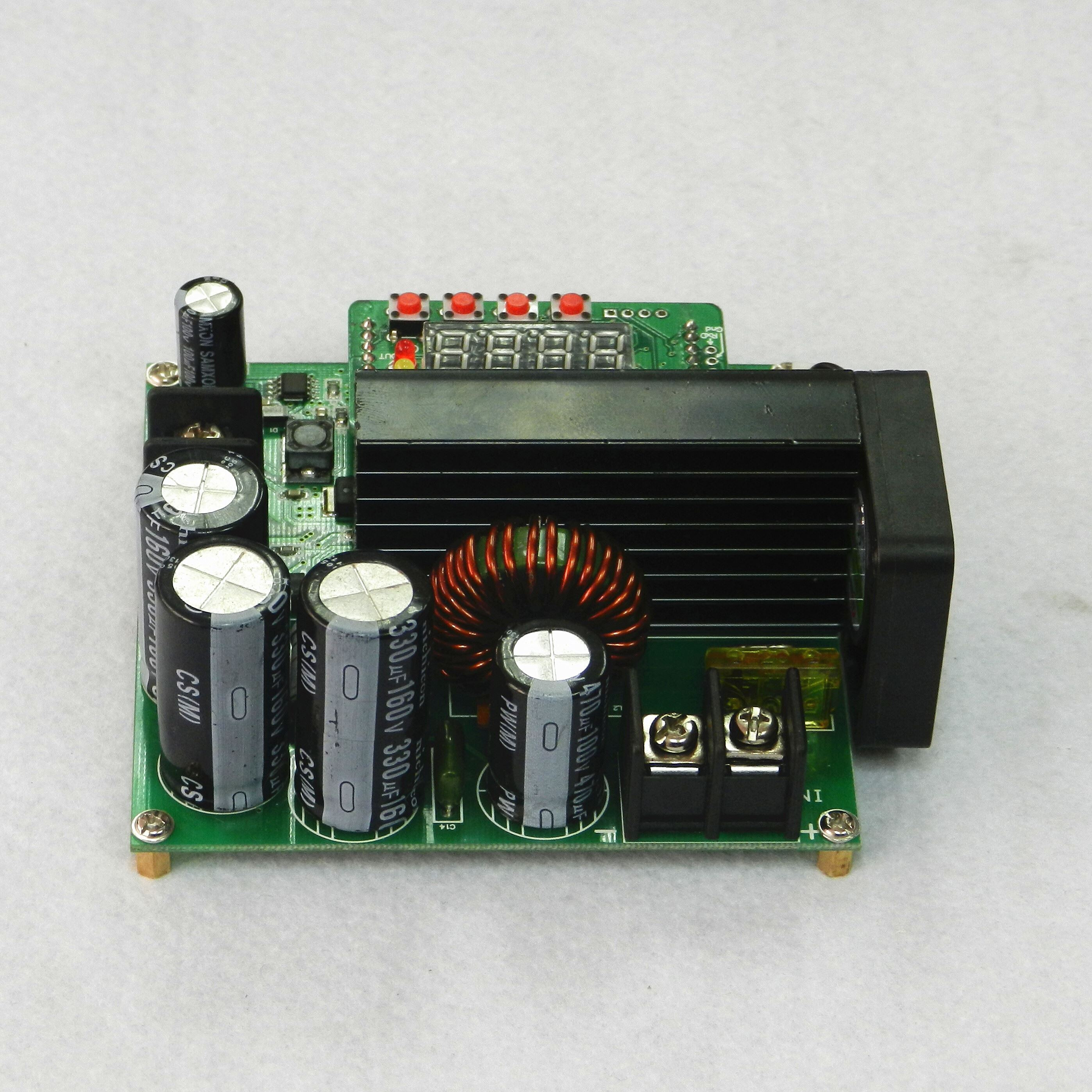 。B900W数控直流稳压恒流电源可调升压模块电压电流表120V15A充电