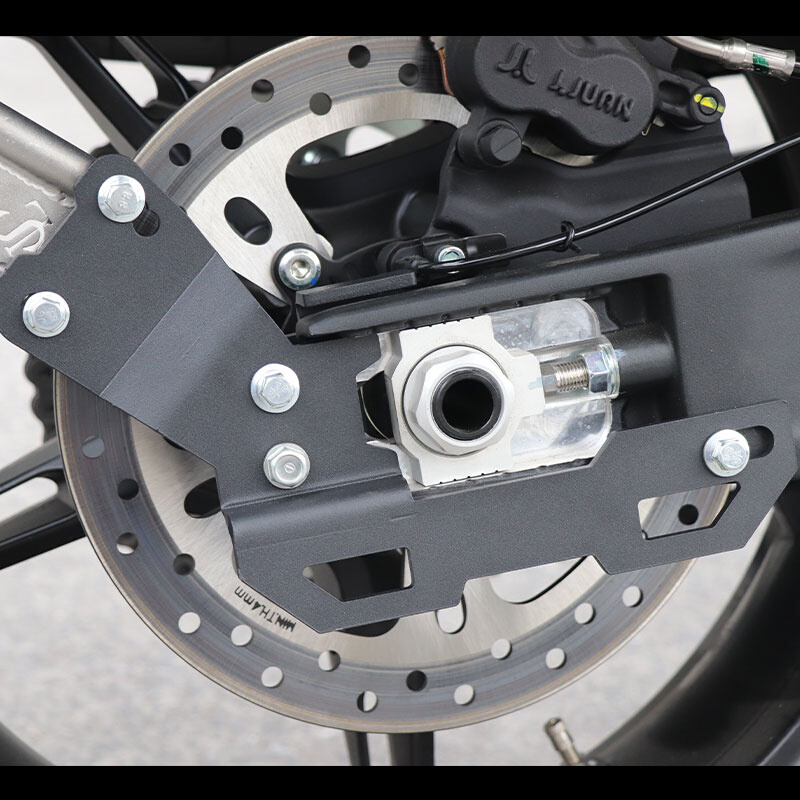 生林适用摩托于车春风800MT挡泥板后轮改装件手机支架无损安装