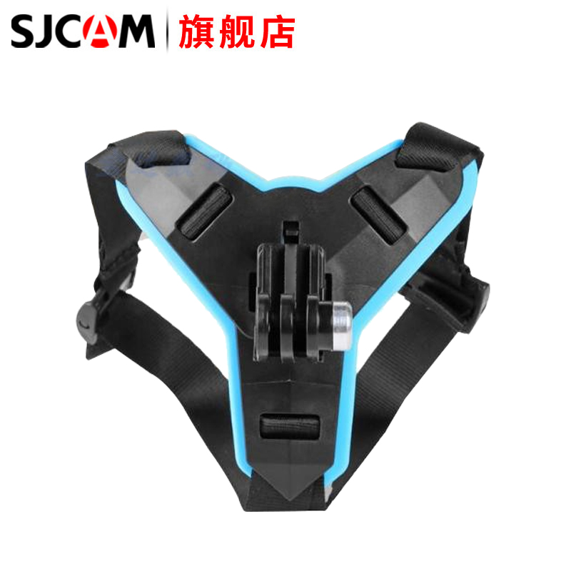 SJCAM速影 运动相机通用摩托车头盔下巴支架 专用骑行记录仪支架配件