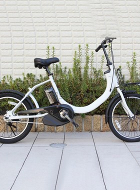 日本直送松下23年新款运动时尚型电动助力自行车单速 U型铝制框架