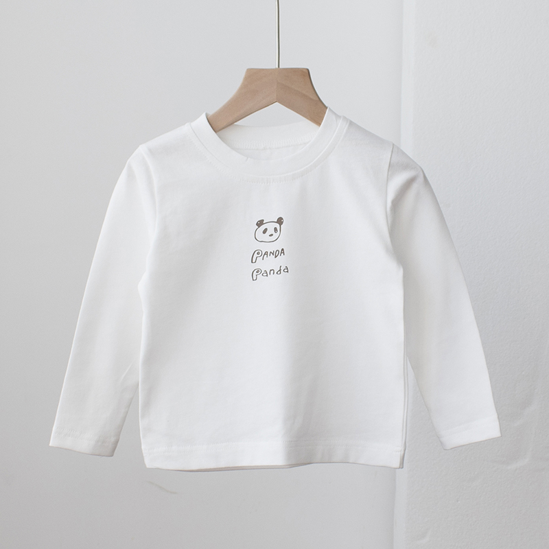 可爱小熊！男女童长袖体恤2021新款韩版宝宝T恤中小童纯棉打底衫