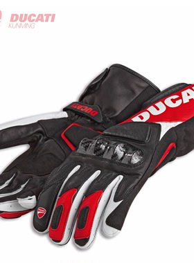 杜卡迪手套spidi性能C3山羊皮碳纤维柔软摩托车防护安全机车舒适