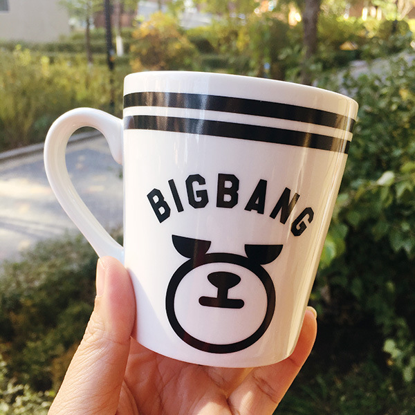 权志龙 bigbang GD G-Dragon陶瓷杯 水杯 杯子 马克杯