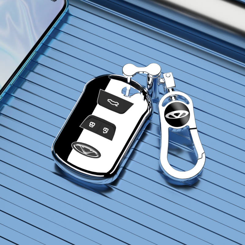 适用于2020款奇瑞瑞虎8钥匙套艾瑞泽5e汽车钥匙包配件车内装饰扣