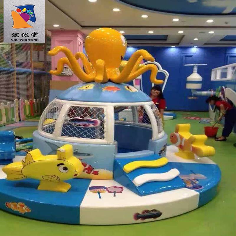 厂家直销淘气堡设施儿童乐园大小型游乐设施室内滑梯海洋球蹦床设