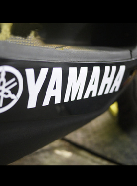 改装摩托车贴适用于雅马哈贴花图标品牌logo反光 防水贴装饰定制