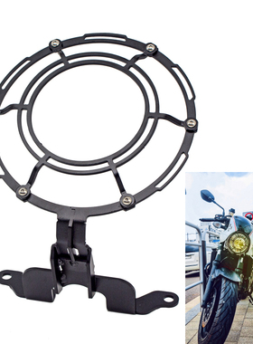 适用于摩托车 SV650 ABS/X 大灯护网 前大灯保护罩 改装配件