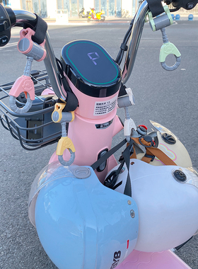 电动车挂钩前置通用摩托车外卖勾电瓶自行车卡通免打孔头盔挂物钩