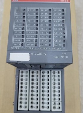 ABB PLC AC500 数字量输入模块DI524,带底坐议价出售