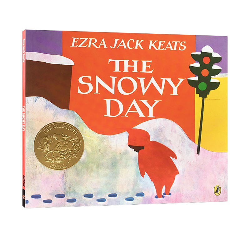 英文原版 The Snowy Day 下雪天 凯迪克金奖 儿童学习启蒙图画故事绘本 EzraJackKeats Puffin
