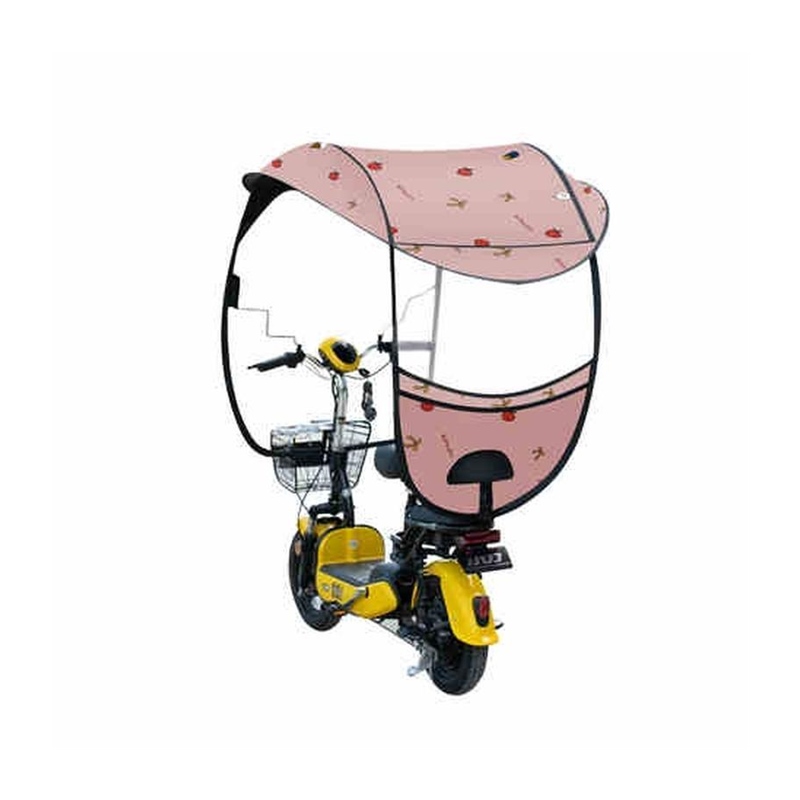电动电瓶车挡雨棚篷n蓬新款摩托防晒防雨遮阳雨伞小型挡风罩小车