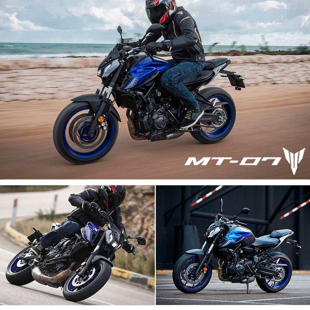 适用雅马哈MT07 MT-07改装摩托车前挡风板风镜导流头罩风挡板配件
