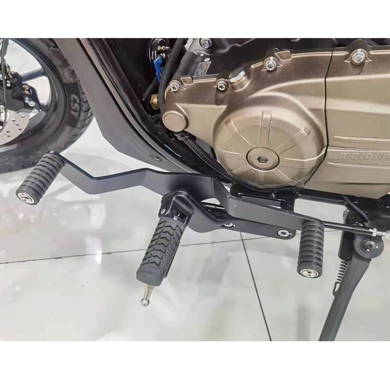 王野WY-300小马摩托车改装加厚循环变档杆无损安装