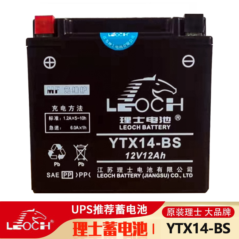 YTX14-BS天浪AN650宝马1200GS F800 F700水鸟油鸟电池摩托车电瓶