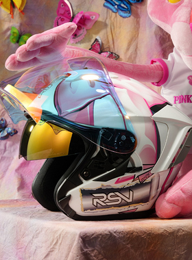 RYZEN四分之三头盔女士摩托车半盔电动车头盔夏季男3c认证安全帽