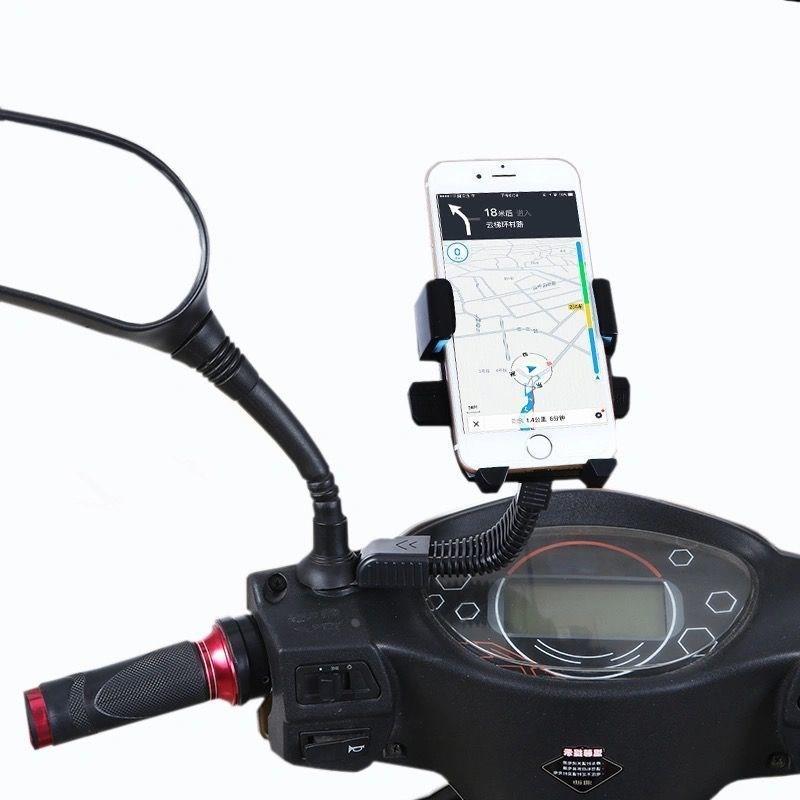 三轮车手机机支架女摩托车导航电动车载骑行自行车通用外卖骑手
