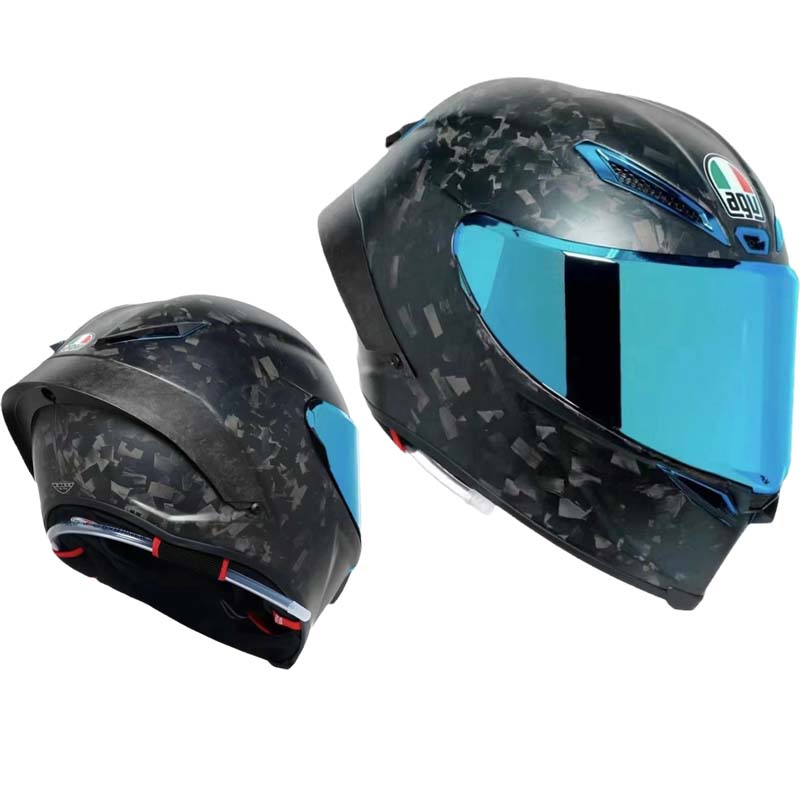 AGV意产亚版PISTA GPRR碳纤维罗西机车变色龙摩托车赛车头盔全盔