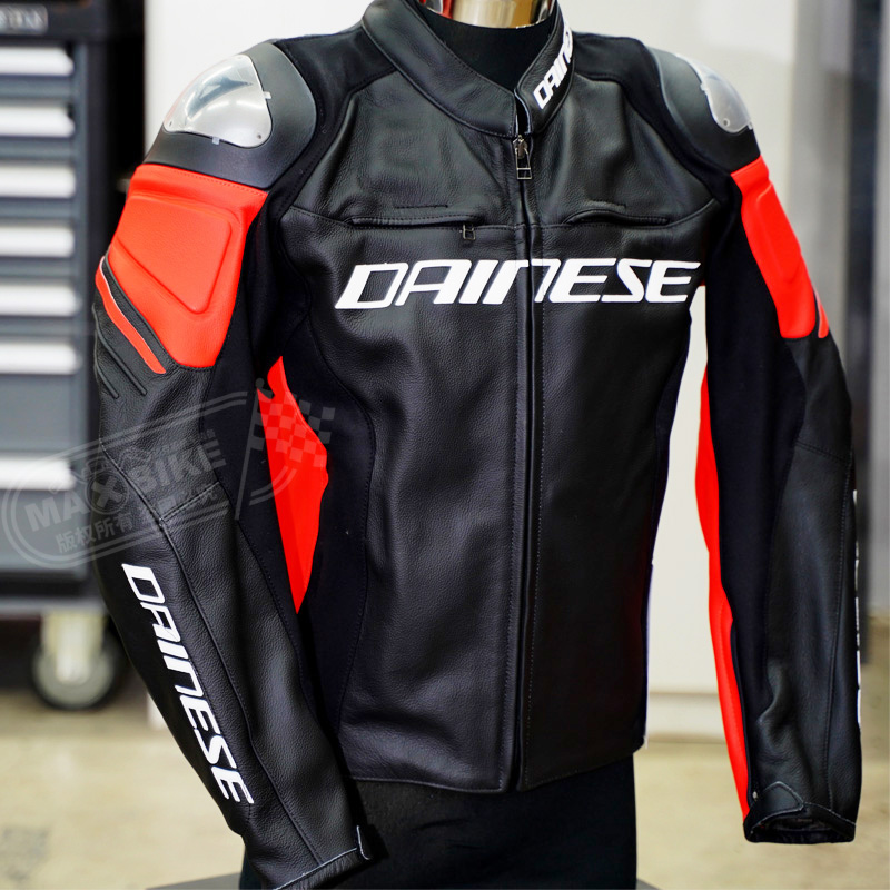 DAINESE丹尼斯RACING 3摩托车赛车皮衣机车竞技骑行服钛合金皮衣