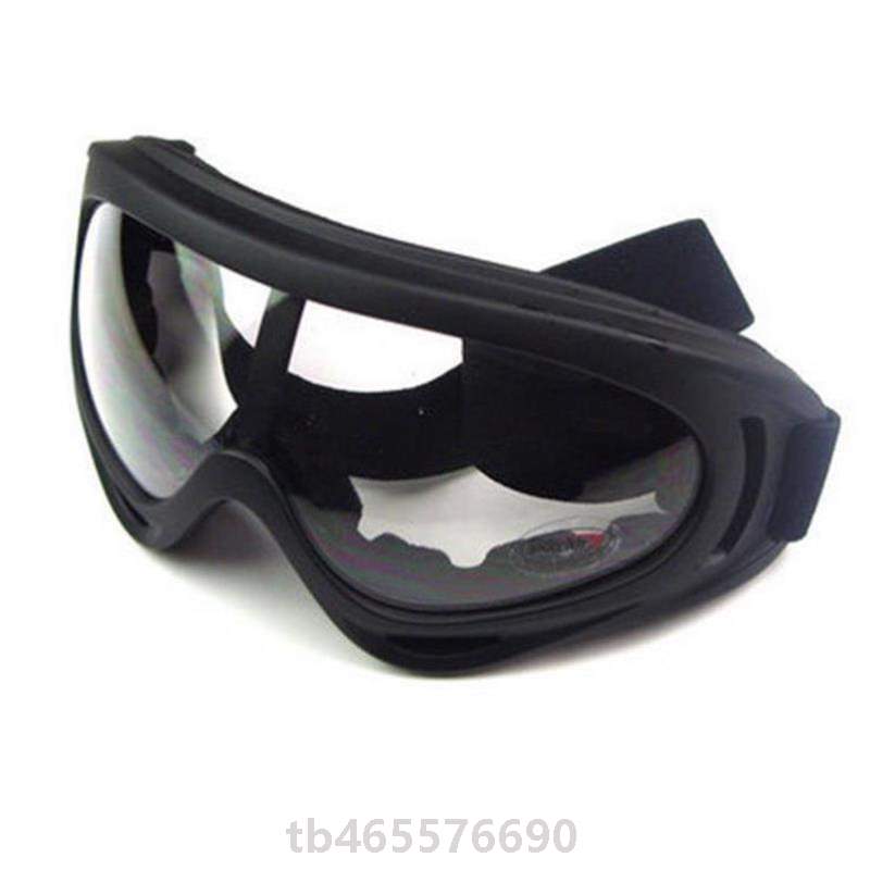 防沙户外运动女滑雪防风护目仿摩托车眼镜骑行飞溅面罩防雾风镜!