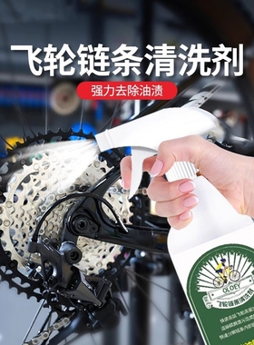 自行车专用链条清洁剂公路车山地车飞轮牙盘摩托车清洗剂保养单车