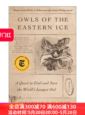 Owls of the Eastern Ice 远东冰原上的猫头鹰 寻找和拯救世界上最大的猫头鹰进口原版英文书籍