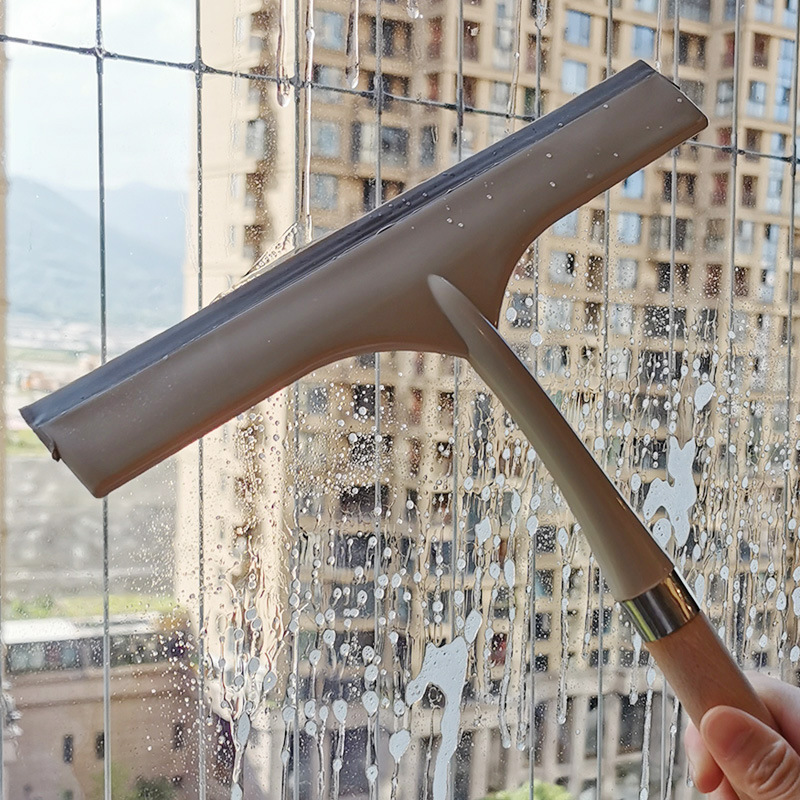 刮水清洗窗户工具浴室地板清洁器家用擦窗器汽车挡风玻璃刮水器木