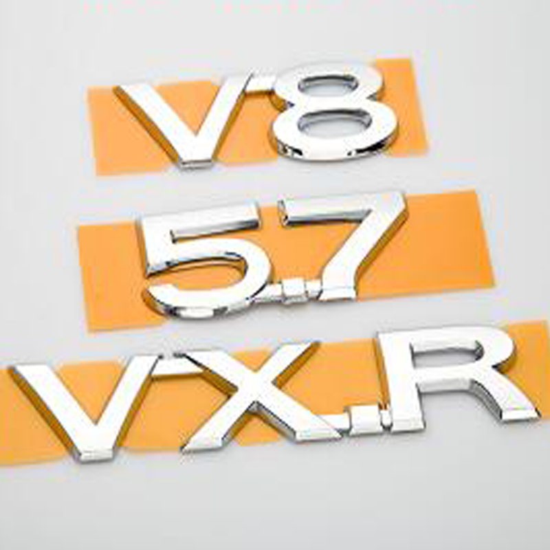 适用丰田普拉多V6尾标 霸道字母数字车标TXL VX TX字帖兰德酷路泽