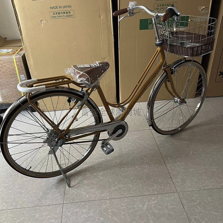 日本直送普利司通基本款内三速皮带传动自行车Cajuna Sweet Line