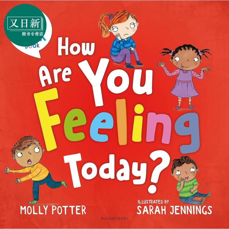 A Lets Talk How Are You Feeling Today 多样的生活 你今天感觉怎么样 英文原版 儿童情感绘本 情绪感知图画书 又日新