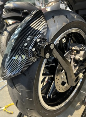 适用雅马哈R1/R1M 2015-2023摩托车改装件单臂后挡泥板短尾牌照架