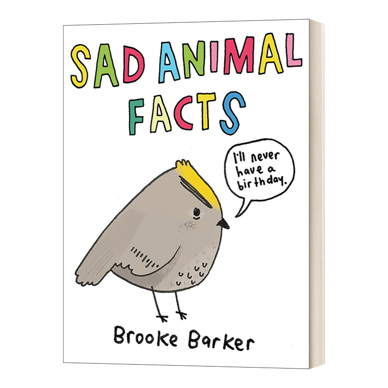 是我把你弄哭了吗 精装 Sad Animal Facts 那些动物们的心酸冷知识  英文原版漫画 进口英语书籍