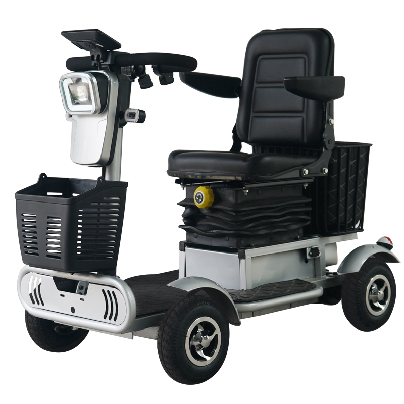 小巴士Q70新款家用电动四轮车老年人代步车残疾人智能刹车电瓶车