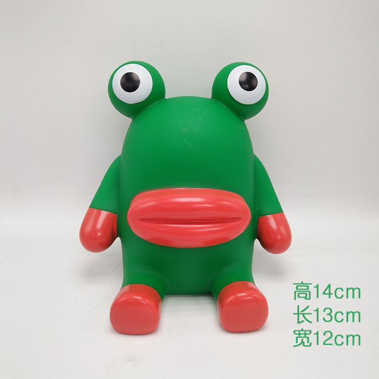 创意可爱田园青蛙摆件动物办公室家居日式装饰品送孩子的生日礼物