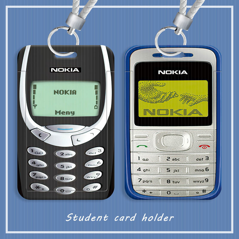 诺基亚手机创意学生滑盖卡套饭卡公交卡身份证件保护套门禁校园卡