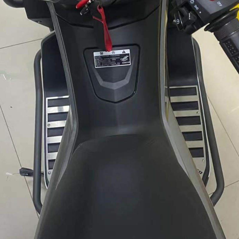 力帆摩托车KPV150ADV改装不锈钢脚踏板脚踩垫水箱温度表装饰品