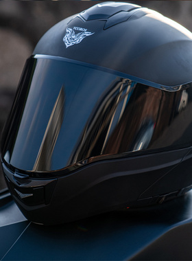 高档VCOROS大码4XL摩托车头盔双镜片揭面盔男女全盔四季安全帽冬
